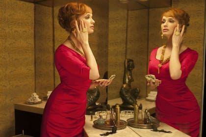 Christina Hendricks como Joan Holloway en Mad Men