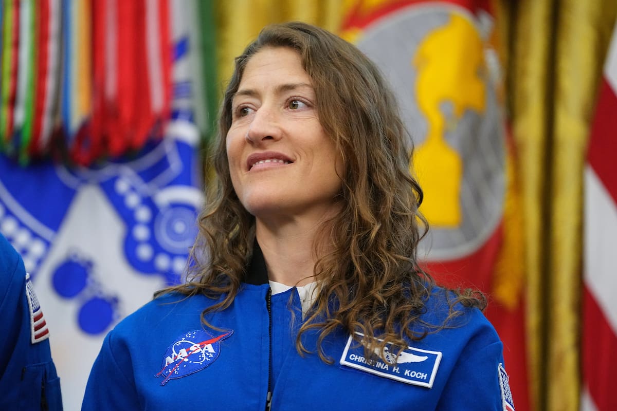Christina Koch agradeció por el reconocimiento que recibió tras formar parte de Artemis II