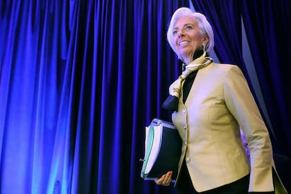 Christine Lagarde, directora del FMI