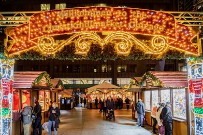 Christkindlmarket fue reconocido como uno de los mejores mercados navideños en el mundo para visitar en 2025 (Facebook/Christkindlmarket Chicago)