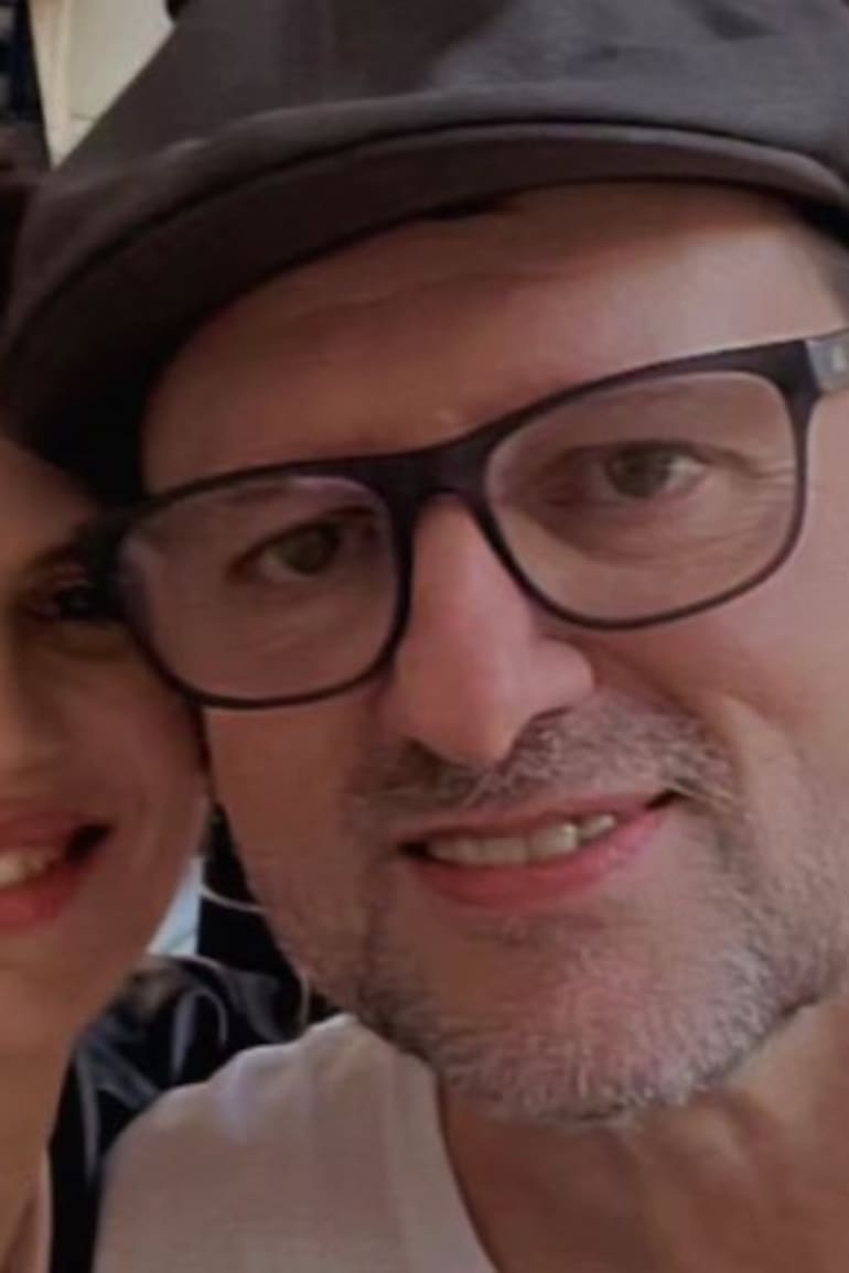 Christophe junto a su novia, la psicóloga Melody Hein