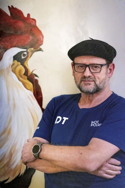 Christophe Krywonis, al frente de Mon Poulet