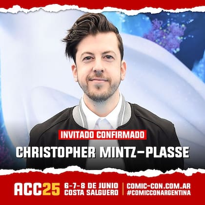 Christopher Mintz-Plasse será uno de los famosos para conocer en Argentina Comic Con