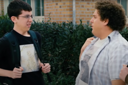 Christopher Mintz-Plasse y Jonah Hill en Superband