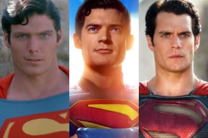 Christopher Reeve, David Corenswet y Henry Cavill son algunos de los actores que se pusieron el traje de Superman