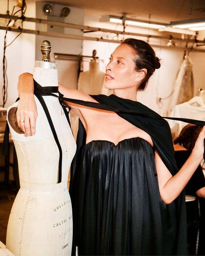 Christy Turlington para Calvin Klein New York Fashion Week 2025