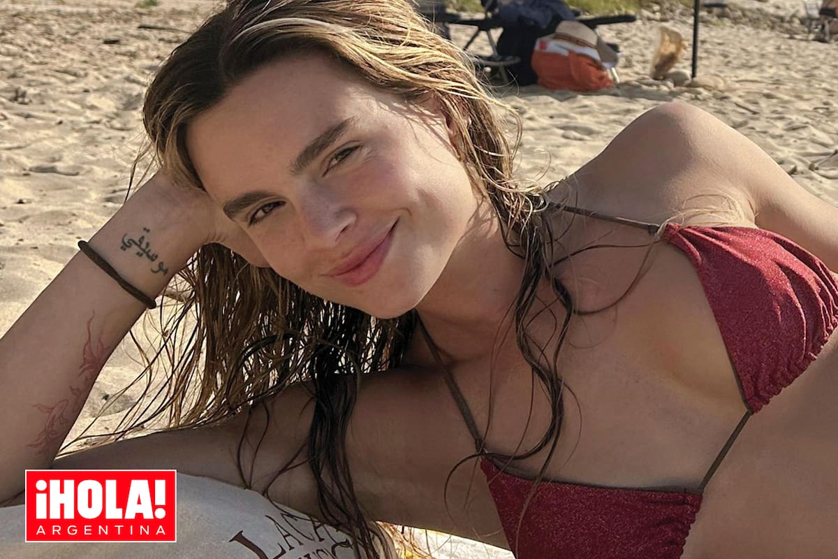 Chule combinó su agenda con playa y salidas con amigos.