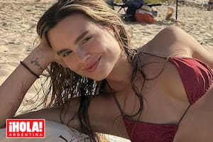 Chule combinó su agenda con playa y salidas con amigos.