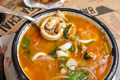 Chupe peruano - Sopas en Barra Chalaca