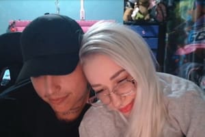 Chyno Agostini y Katia "La Tana" en stream