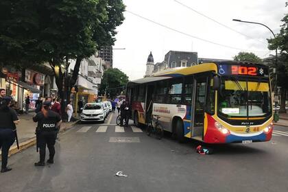 Ciclista atropellado en La Plata