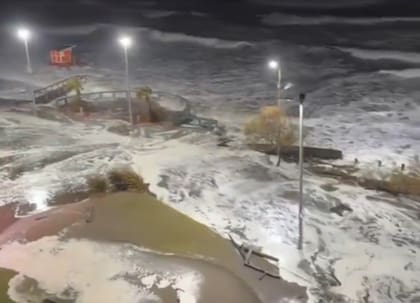 Ciclón extratropical en la costa atlántica