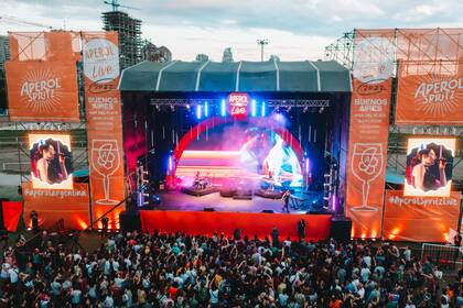 Ciclos de música en vivo de Aperol Spritz