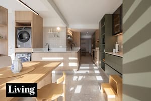 Con una reforma integraron la cocina, ganaron un comedor diario y pudieron aprovechar la luz de un piso 11
