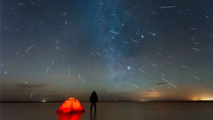 Cielos despejados y un lugar oscuro es todo lo que necesitás para ver una lluvia de meteoros