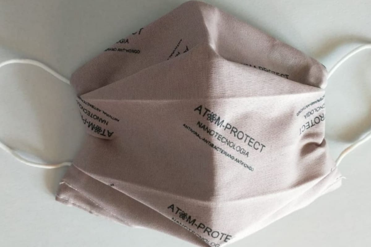 Científicas del Conicet, de la UBA y de la Universidad de San Martín crearon una nueva versión del barbijo Atom Protect más efectiva para evitar el contagio de coronavirus