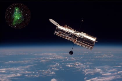 Científicos de la NASA hallaron un árbol de Navidad cósmico y compartieron las llamativas imágenes