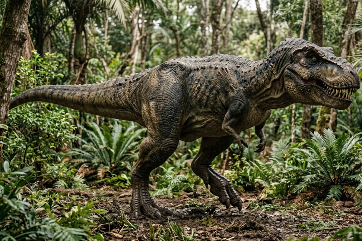 Científicos descubrieron por qué el T-rex tenía bracitos
