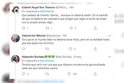 Cientos de comentarios le dieron ideas a Valeria (Captura Twitter)