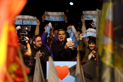 Cierre de campaña de Capitanich, en Barranqueras, Chaco