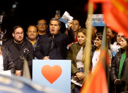 Cierre de campaña de Capitanich, en Barranqueras, Chaco