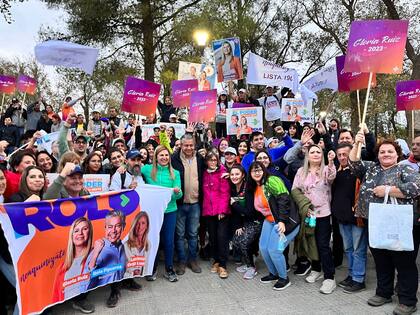 Cierre de campaña de Rolo Figueroa en Neuquén