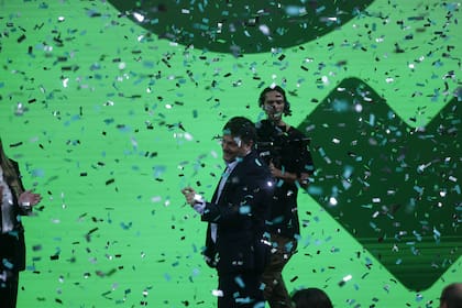 Cierre de campaña de Santoro en las elecciones legislativas en la ciudad