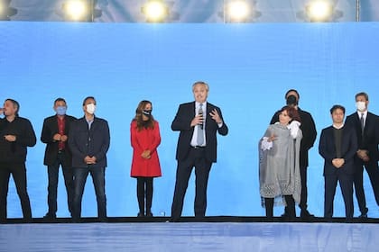 Cierre de campaña del Frente de Todos