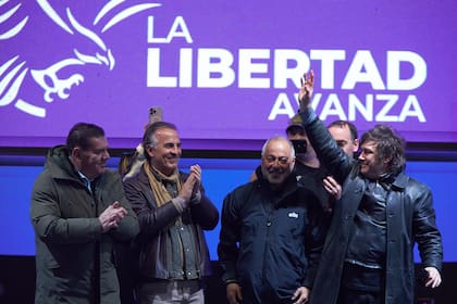 Cierre de campaña encabezado por el presidente Javier Milei
