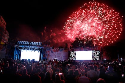 Cierre de los Juegos Olimpicos de la Juventud 2018.