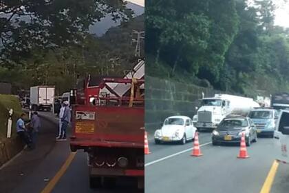 Cierre de rutas y autopistas por la nube de polvo