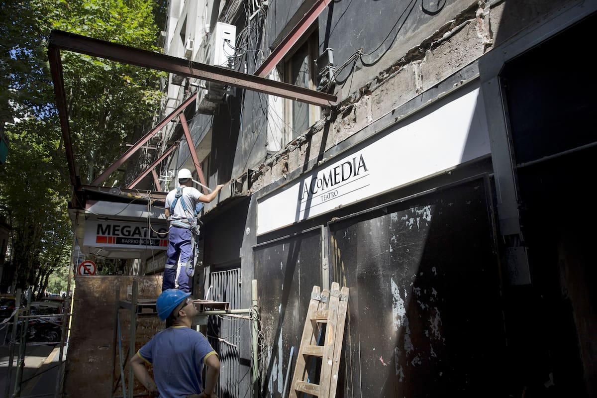 Cierre del Teatro de la Comedia