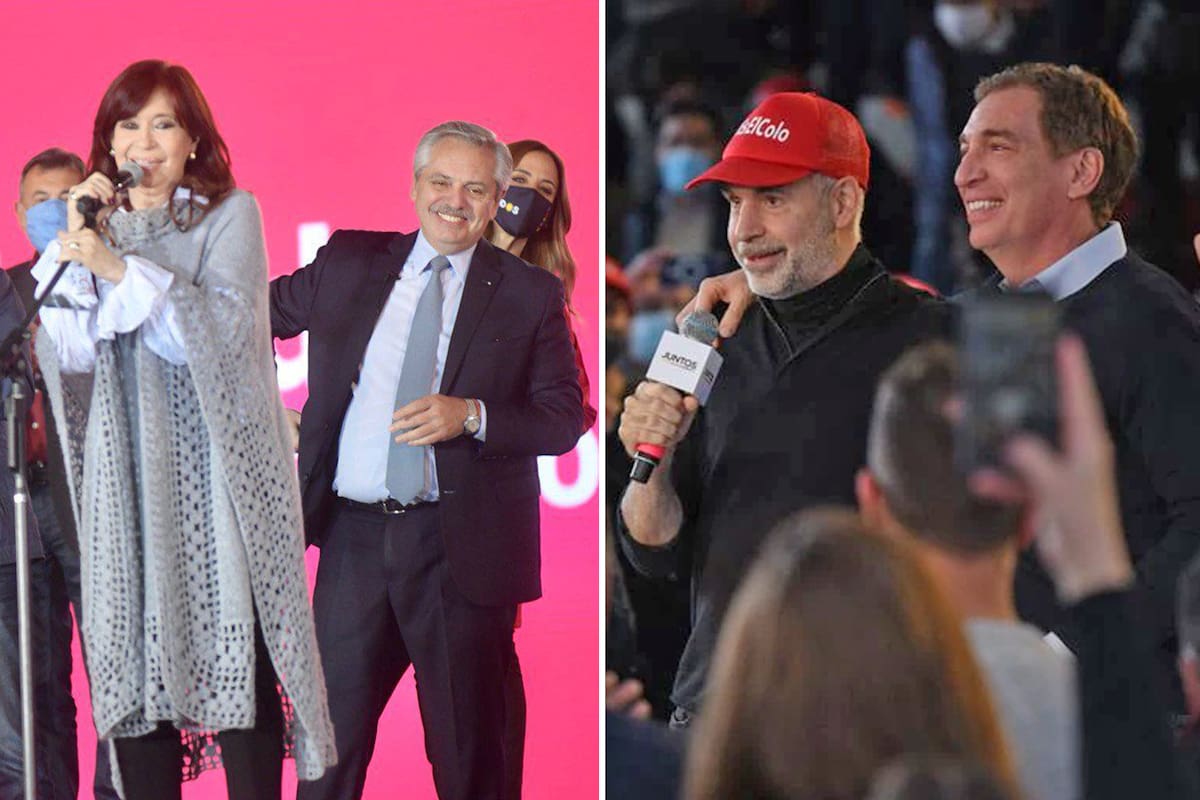 Cierres de campaña; larreta; santilli; cristina Kirchner; alberto Fernández