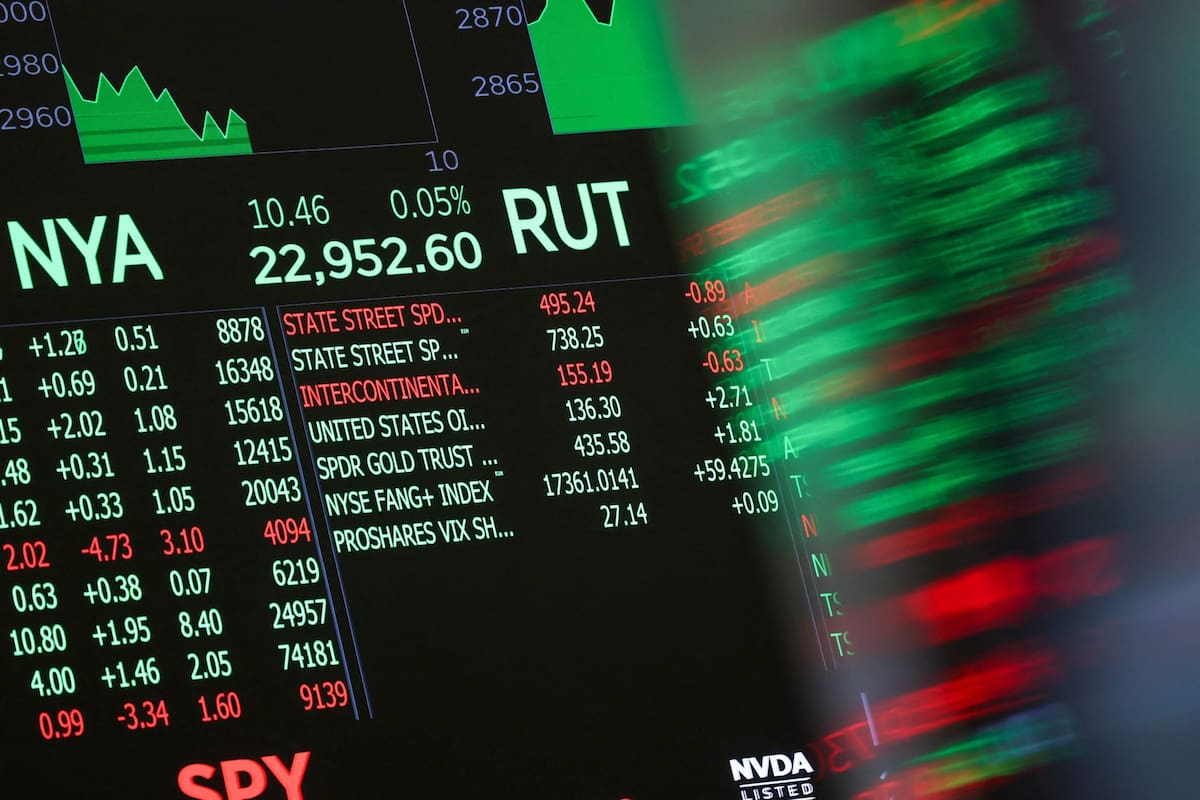 Cifras en la Bolsa de Nueva York (NYSE)