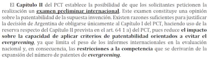Cilfa reclamó a los diputados que incorporen la reserva al Capítulo II del PCT