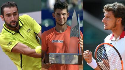 Cilic, Thiem y Carreño Busta, los nombres principales del torneo argentino