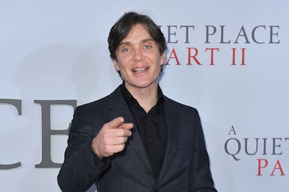 Cillian Murphy también asistió a la red carpet y posó para todos los flashes