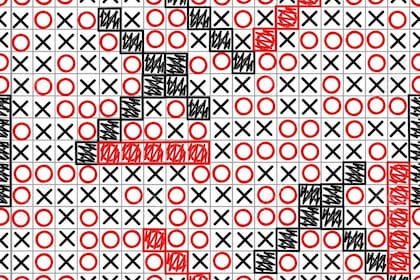 Cinco en línea, también conocido com Gomoku