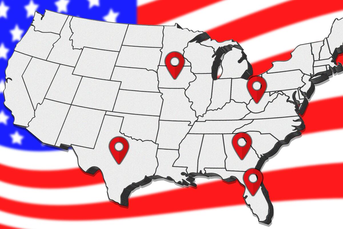 Cinco estados encabezan la lista de los lugares con las leyes anti inmigrantes más duras