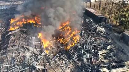 Cinco industrias sufrieron pérdidas millonarias tras el incendio en Ezeiza