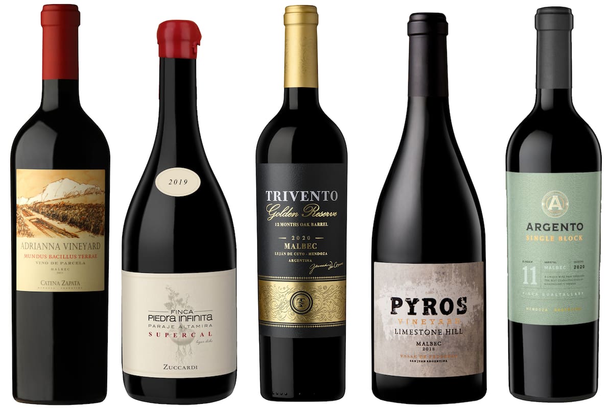 Cinco Malbec con altísimos puntajes y premios internacionales