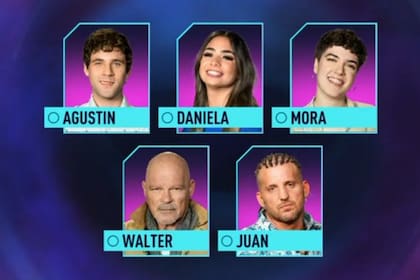 Cinco participantes están nominados (Captura video)