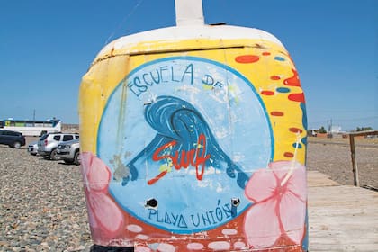 Playa Unión, el balneario de Rawson