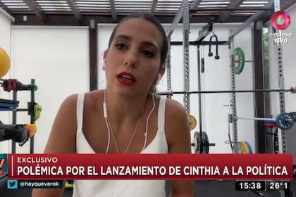 Cinthia Fernández aceptó la propuesta del partido Unite para ser candidata a diputada nacional por Buenos Aires. En una entrevista reciente, definió qué temas abordará si resulta elegida