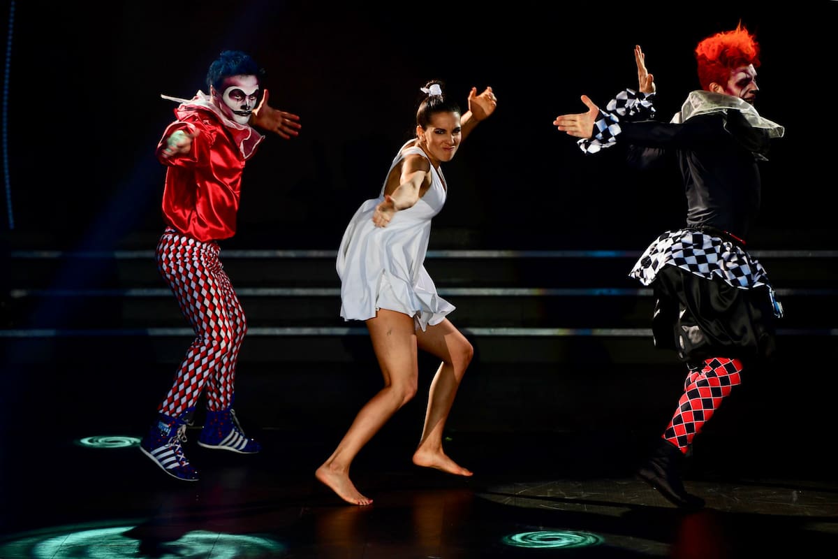 Cinthia Fernández bailó con Pennywise, el payaso IT