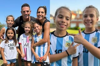 Cinthia Fernández publicó un video de sus hijas jugando al fútbol y dejó sin palabras a sus seguidores