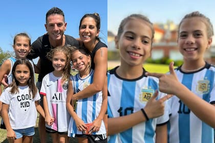 Cinthia Fernández compartió un video sus hijas jugando al fútbol y sorprendió a sus seguidores