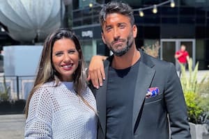 Cinthia Fernández junto a su abogado Roberto Castillo (Foto: Instagram @_robertocastillo__)