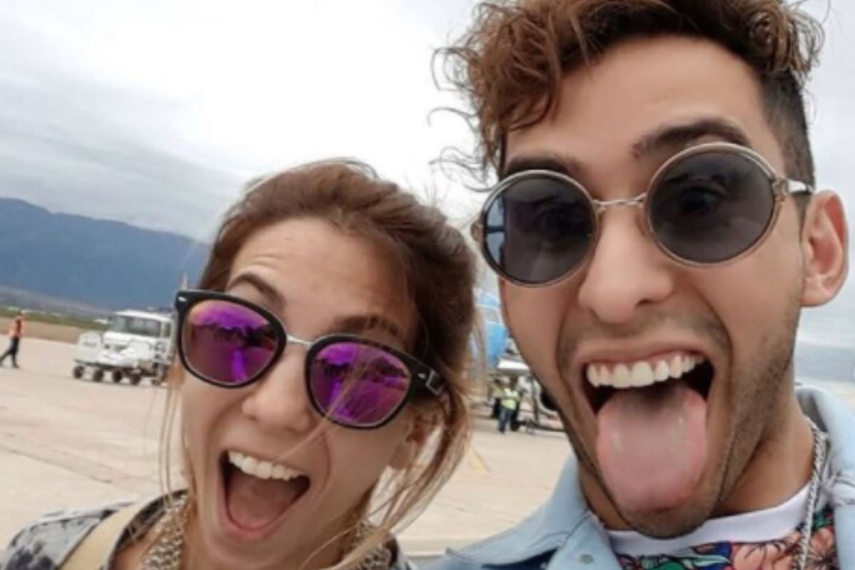 Cinthia Fernández le mandó fuerzas a su amigo Gabo Usandivaras tras la trágica pérdida de su hermana
