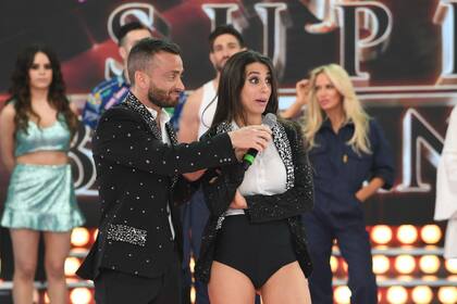 Cinthia Fernández y Martín Baclini protagonizaron un tenso momento